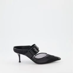 Alexander McQueen Punk Buckle Mules