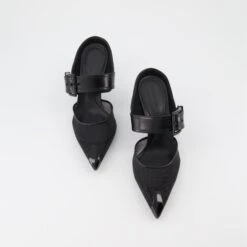 Alexander McQueen Punk Buckle Mules 11 Alexander McQueen Punk Buckle Mules -Fashion Clothing Store mules a boucle punk a bride noirs 393d67ea edca 4157 bbdb 3caf091480e4