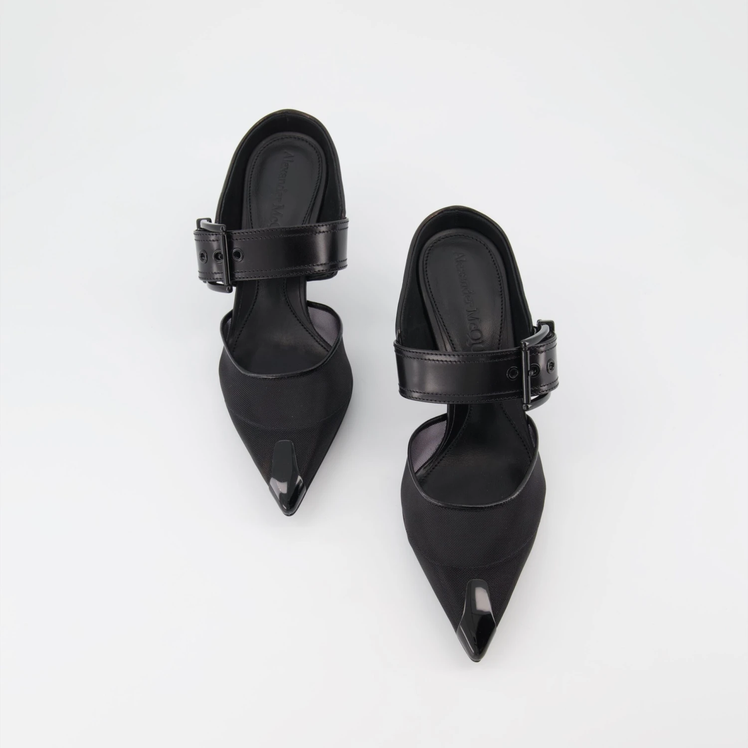 Alexander McQueen Punk Buckle Mules 6 Alexander McQueen Punk Buckle Mules - Image 6
