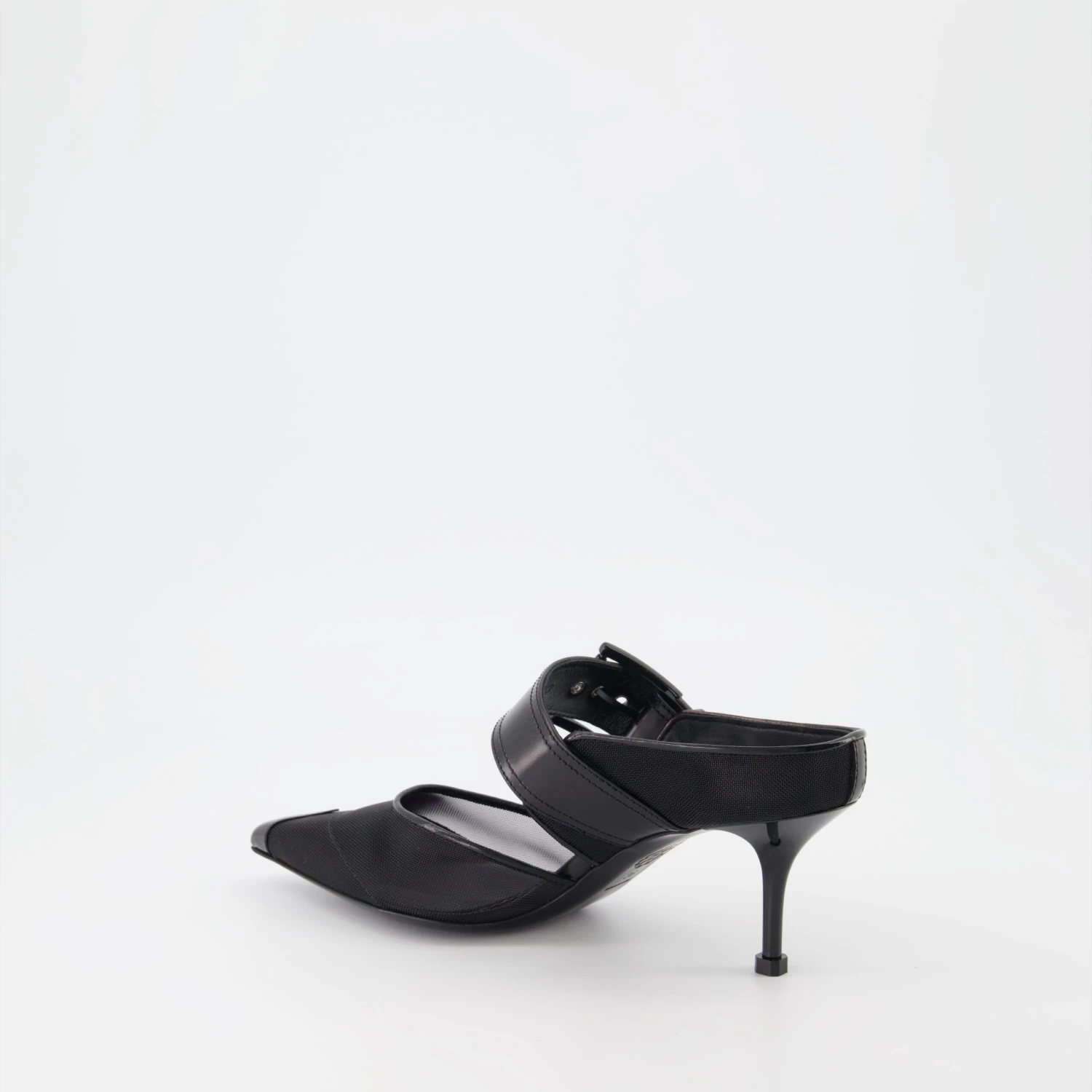 Alexander McQueen Punk Buckle Mules 3 Alexander McQueen Punk Buckle Mules - Image 3