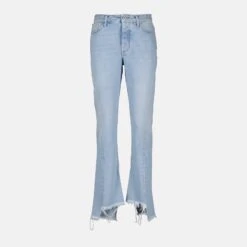 Off-White Bleach Twist Jean Pants