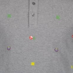 Kenzo Pixel Polo Shirt -Fashion Clothing Store polo gris kenzo pixel 895ed507 4e9a 4c78 ba58 523937f774af
