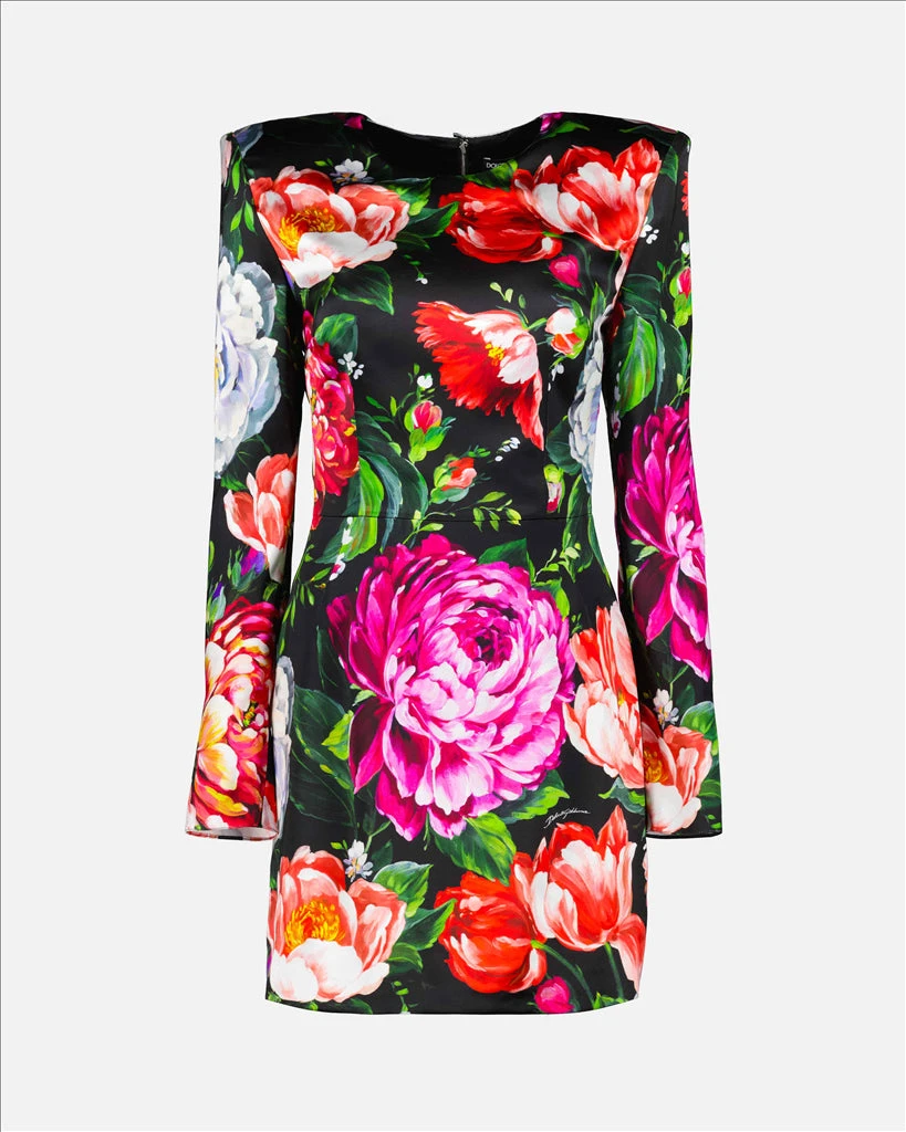 Dolce & Gabbana Flower Print Dress 1 Dolce & Gabbana Flower Print Dress