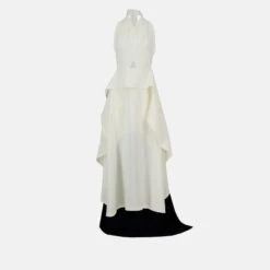 Victoria Beckham Sleeveless Draped Dress