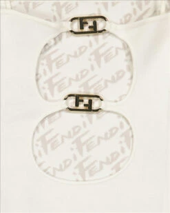 FENDI Sheath Dress -Fashion Clothing Store robe fourreau blanc 3507486e d420 4e1c b585 2d362fed2a75