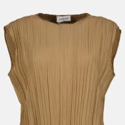 ANINE BING Melanie Pleated Dress -Fashion Clothing Store robe plissee beige melanie 8908d484 87dd 4e3a a54c 076df5c0c2d4