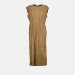 ANINE BING Melanie Pleated Dress