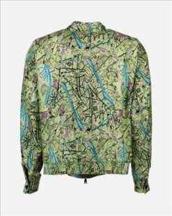Fendi Map Jacket -Fashion Clothing Store veste fendi map vert 319a3ae7 ada2 4c61 90f6 684074413cde